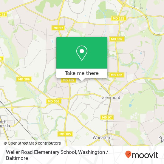 Mapa de Weller Road Elementary School