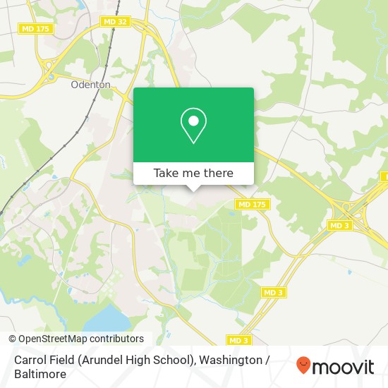 Carrol Field (Arundel High School) map