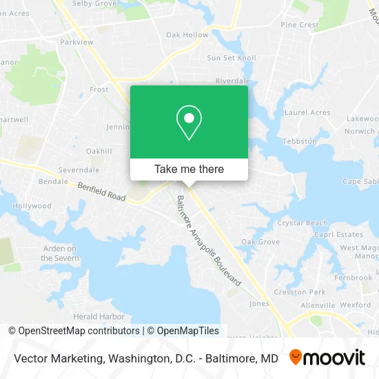 Mapa de Vector Marketing