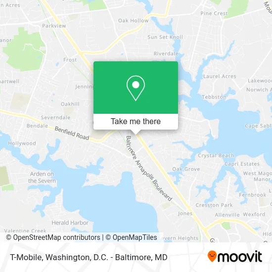 T-Mobile map