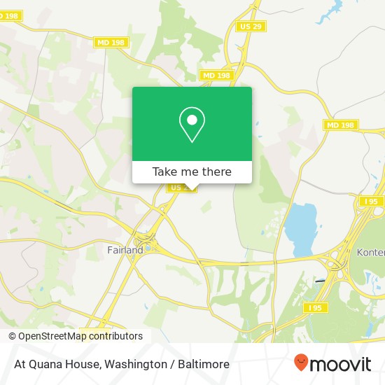 At Quana House map