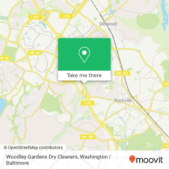 Mapa de Woodley Gardens Dry Cleaners