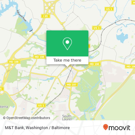 M&T Bank map