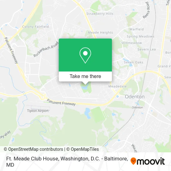 Mapa de Ft. Meade Club House