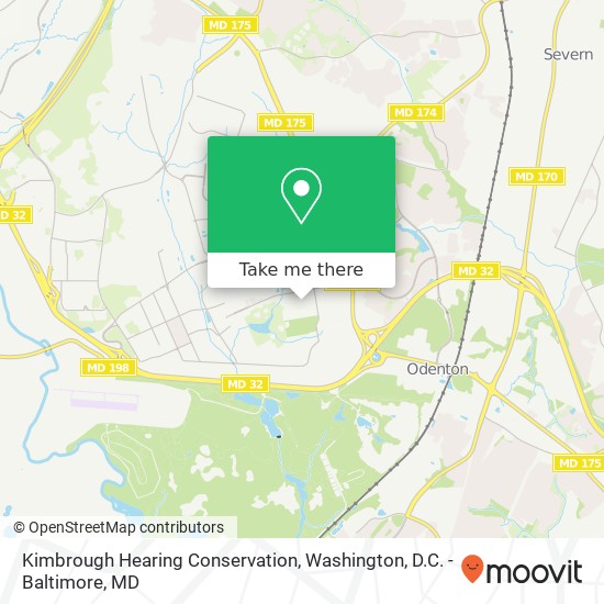 Mapa de Kimbrough Hearing Conservation