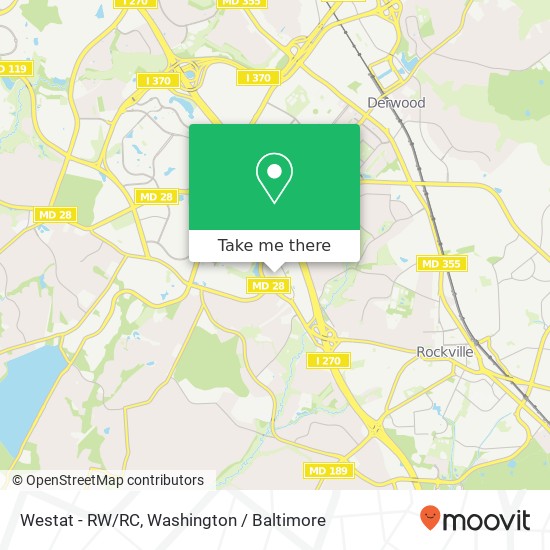 Westat - RW/RC map