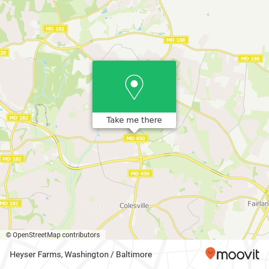 Heyser Farms map