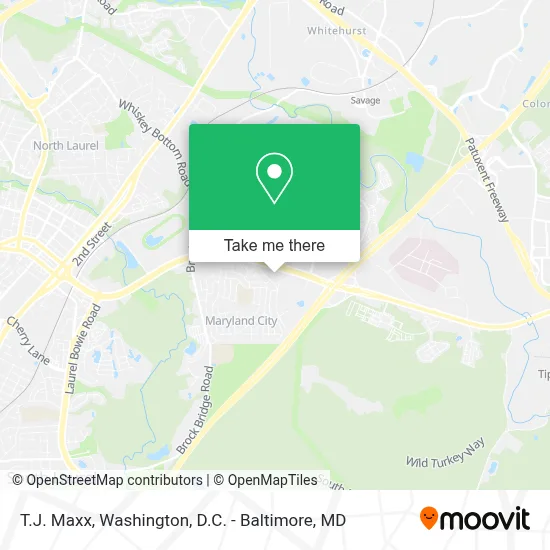 T.J. Maxx map