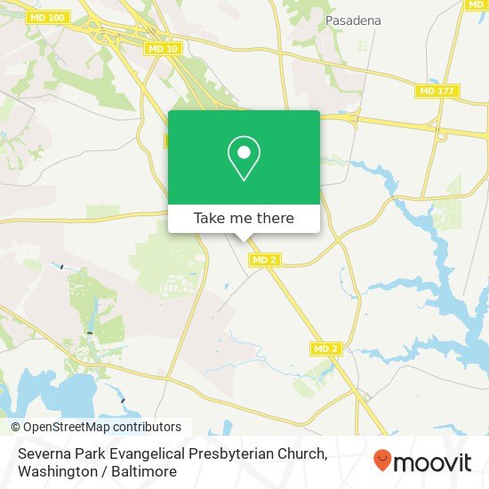 Severna Park Evangelical Presbyterian Church map