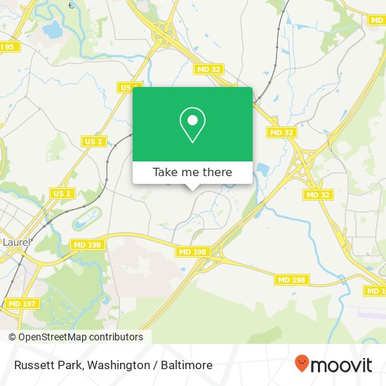 Mapa de Russett Park