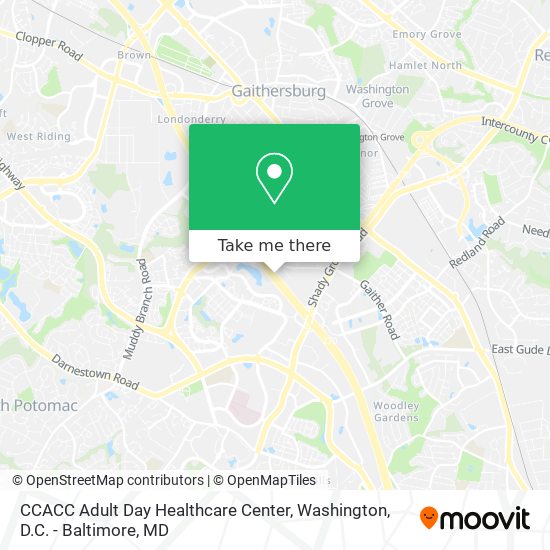 Mapa de CCACC Adult Day Healthcare Center