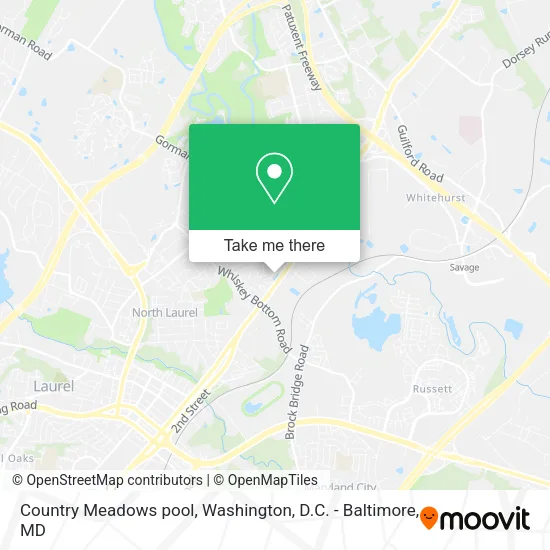 Country Meadows pool map