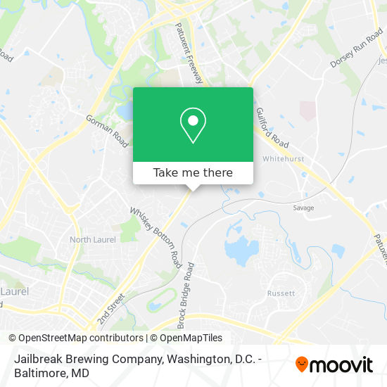 Jailbreak Brewing Company map