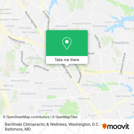 Bartlinski Chiropractic & Wellness map