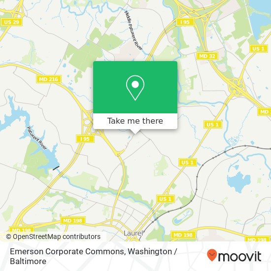 Mapa de Emerson Corporate Commons