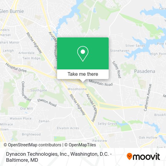 Dynacon Technologies, Inc. map