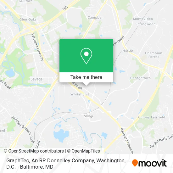 GraphTec, An RR Donnelley Company map