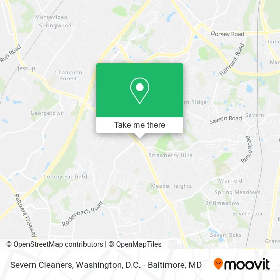Severn Cleaners map