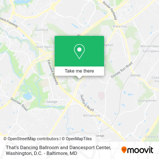 That's Dancing Ballroom and Dancesport Center map