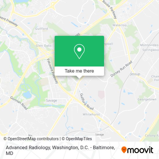 Advanced Radiology map
