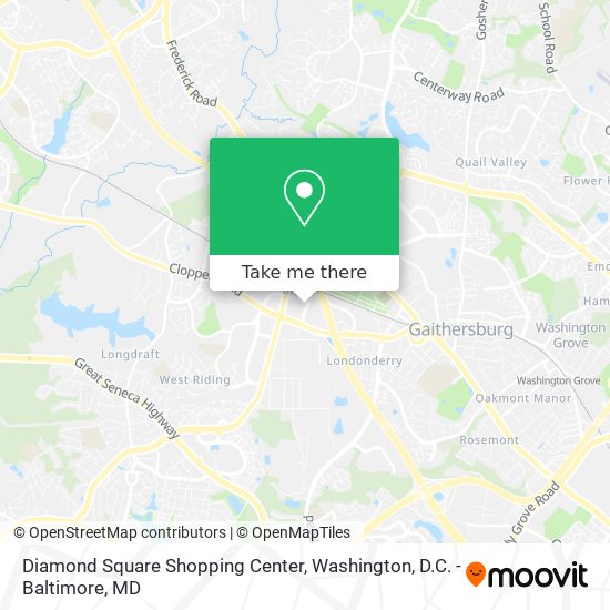 Diamond Square Shopping Center map