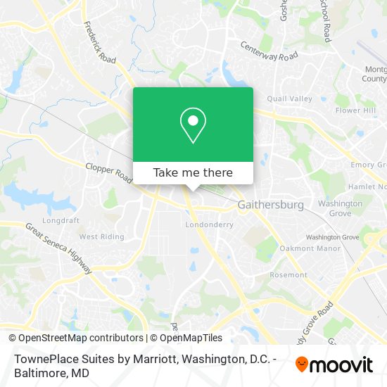TownePlace Suites by Marriott map
