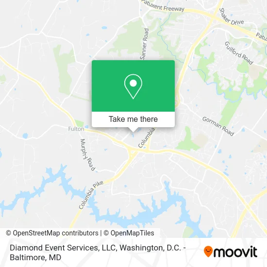 Diamond Event Services, LLC map