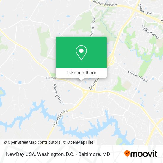 Mapa de NewDay USA