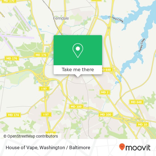 House of Vape map