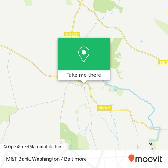 Mapa de M&T Bank