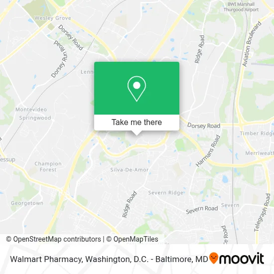 Walmart Pharmacy map