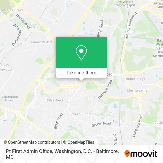 Pt First Admin Office map