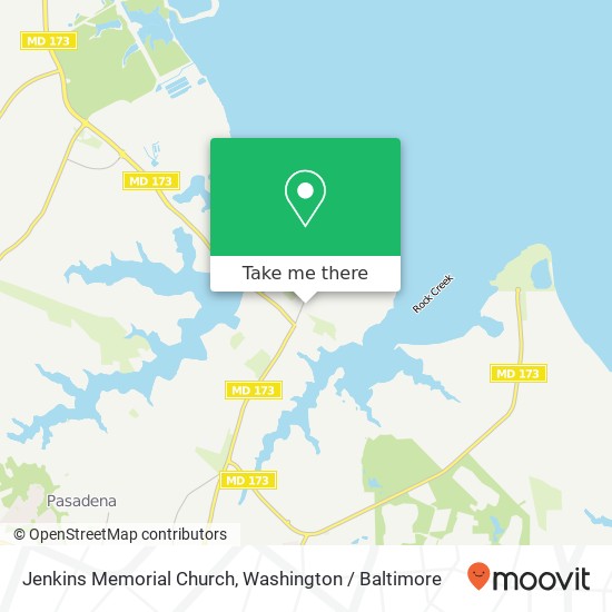 Mapa de Jenkins  Memorial  Church