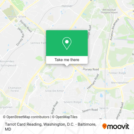 Tarrot Card Reading map