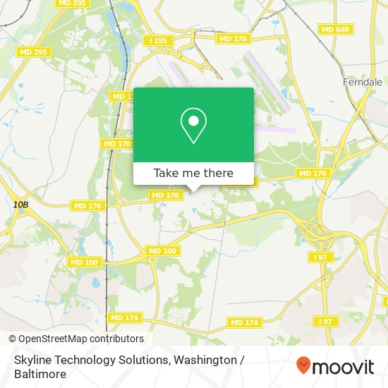 Mapa de Skyline Technology Solutions