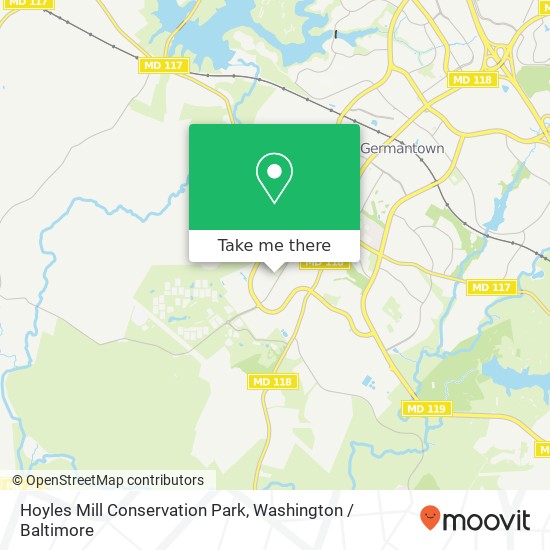 Mapa de Hoyles Mill Conservation Park