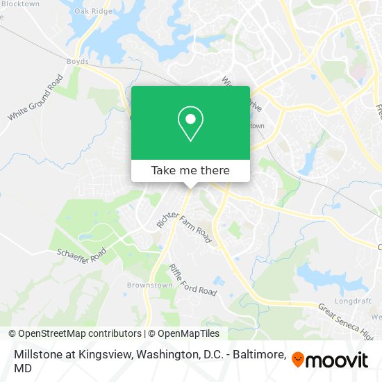 Millstone at Kingsview map