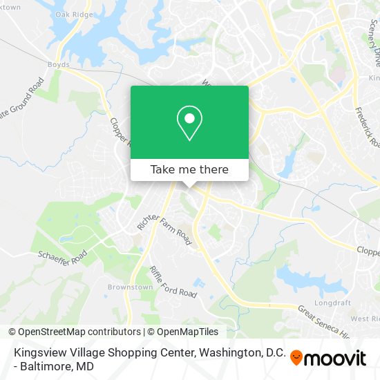 Kingsview Village Shopping Center map
