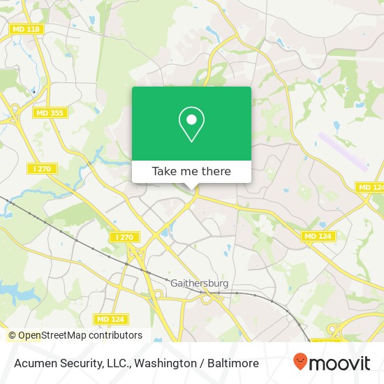 Acumen Security, LLC. map