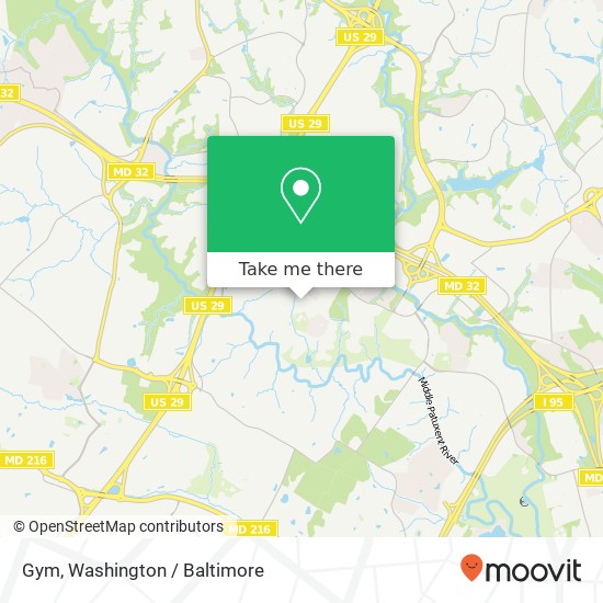 Gym map