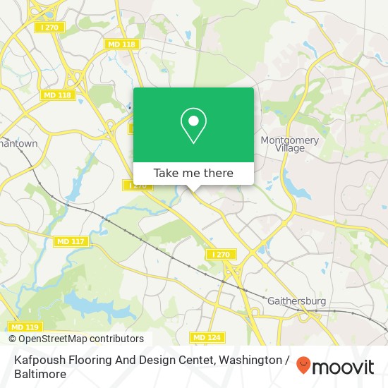 Mapa de Kafpoush Flooring And Design Centet