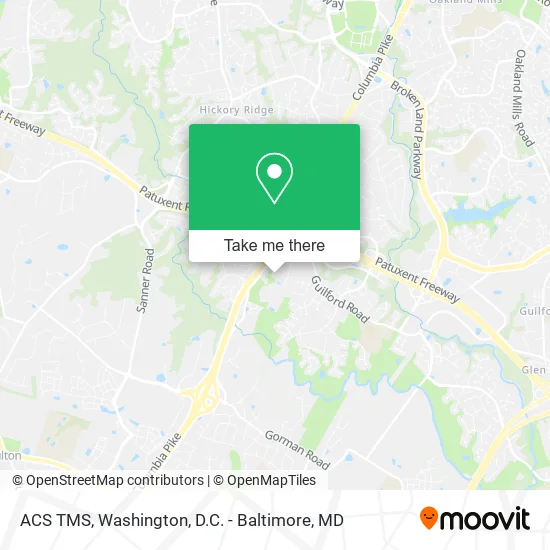 ACS TMS map