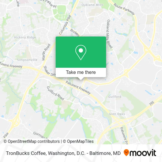 Mapa de TronBucks Coffee