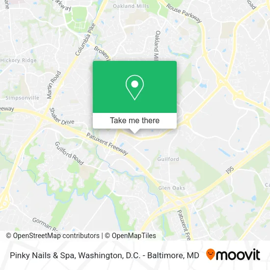 Pinky Nails & Spa map
