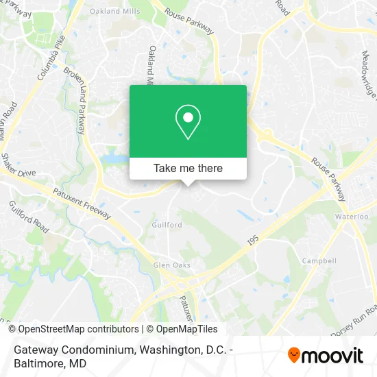 Gateway Condominium map