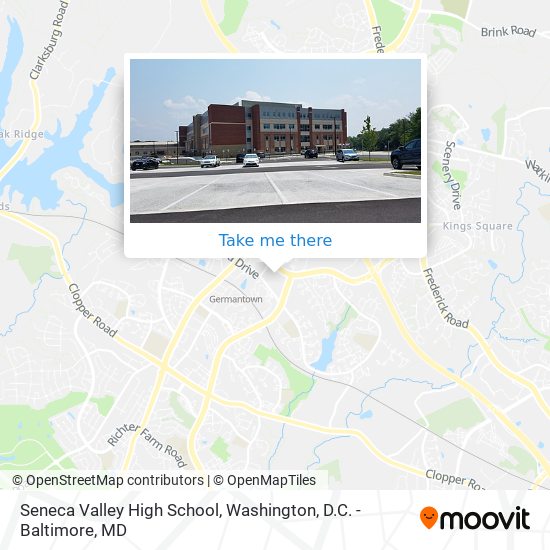 Mapa de Seneca Valley High School