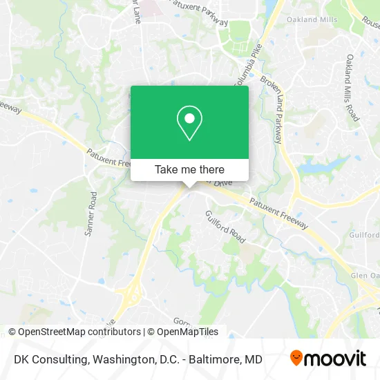 DK Consulting map