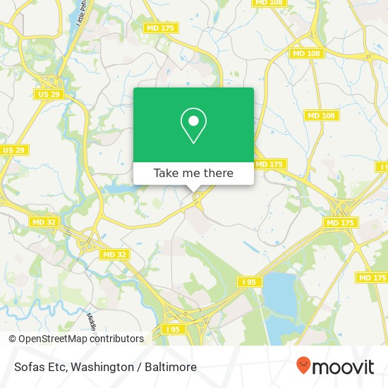 Sofas Etc map