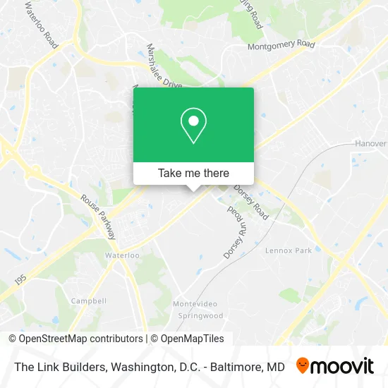 The Link Builders map