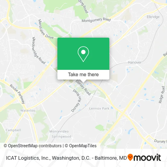 ICAT Logistics, Inc. map